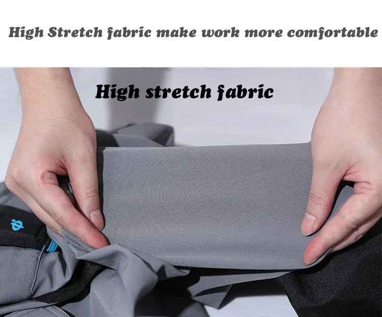 Pro Knee Pad Work Pants | Polycotton Twill Trousers with EVA Knee Pads & Reflective Tapes