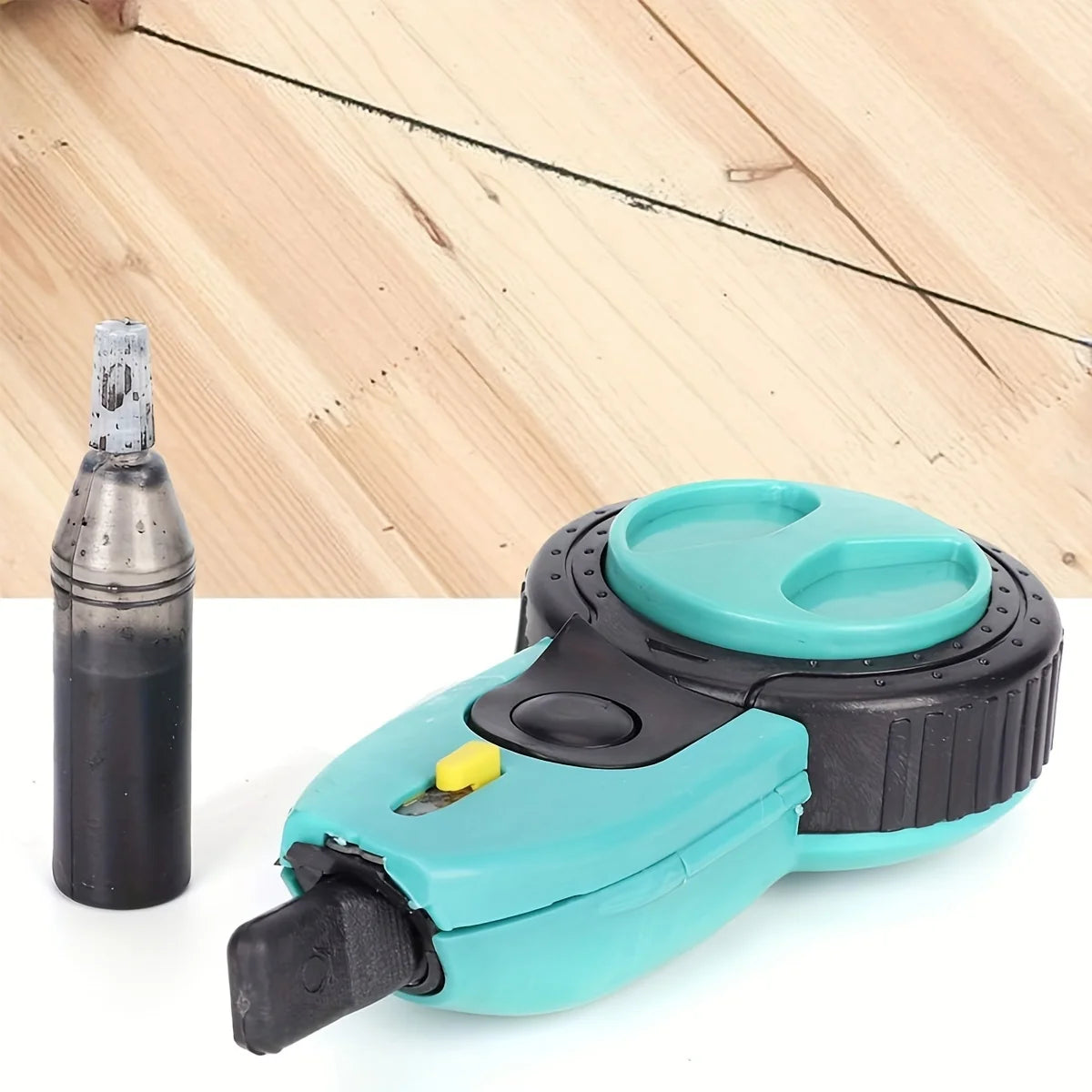 Pro Carpenter Chalk Line | Automatic Ink Marker for Woodworking & Construction