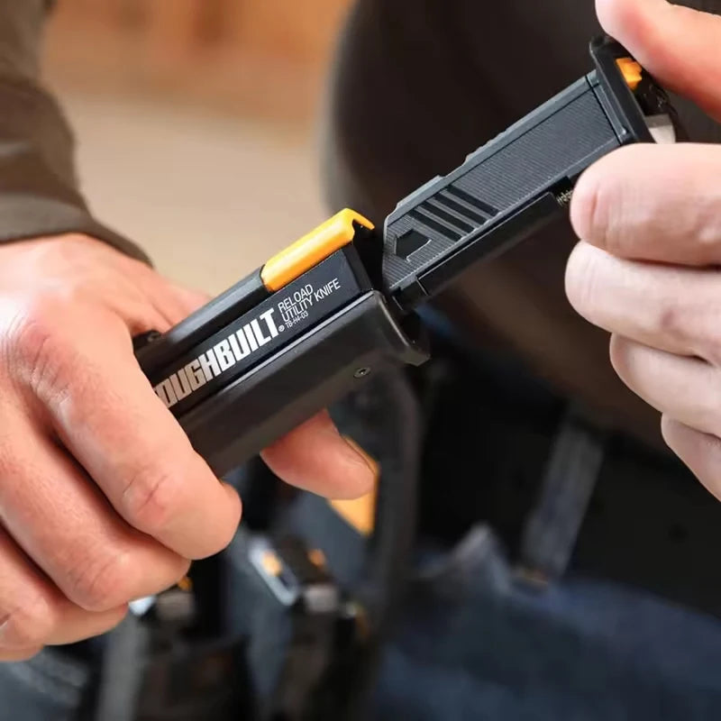 ToughBuilt Utility Knives & Replacement Blades | Auto-Load, Folding, Electrician & Scraper Models