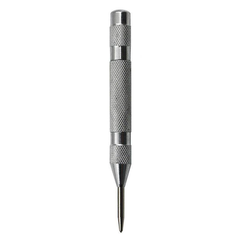 Pro Automatic Center Punch | Spring-Loaded Metal & Wood Marking Tool — 6 Colors