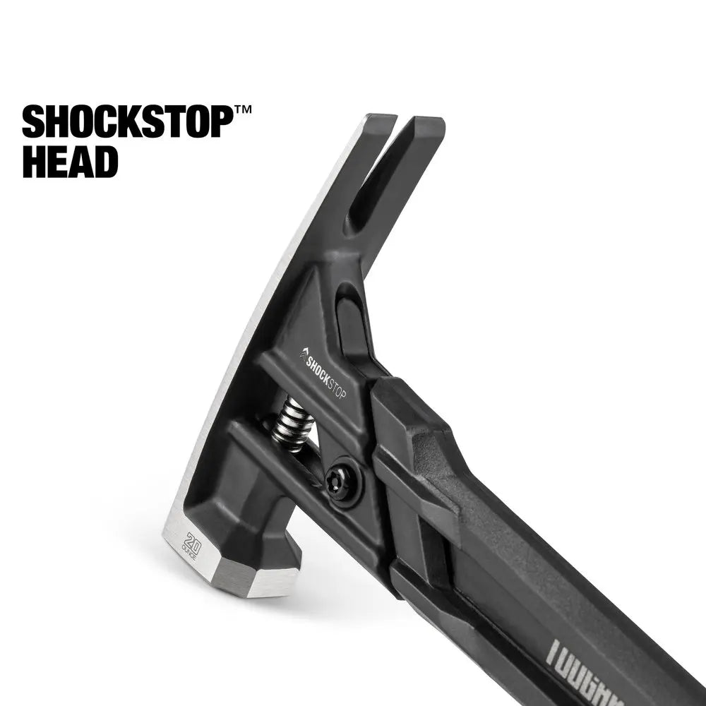 ToughBuilt Steel Rip Hammer | Titanium Steel Claw Hammer with Magnetic Nail Starter — 16 oz & 18 oz