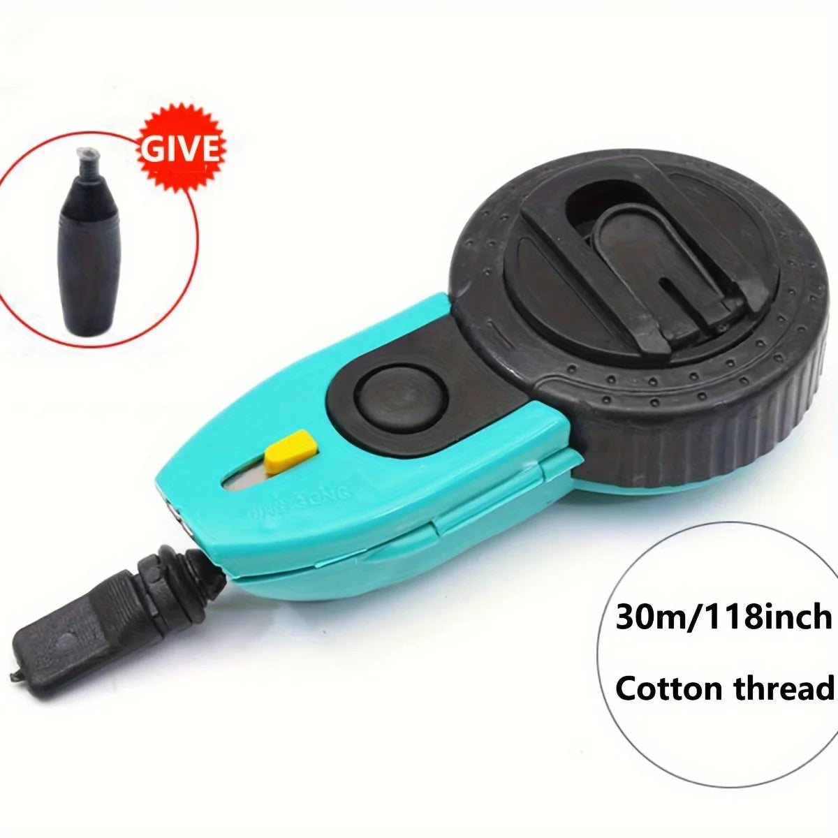 Pro Carpenter Chalk Line | Automatic Ink Marker for Woodworking & Construction