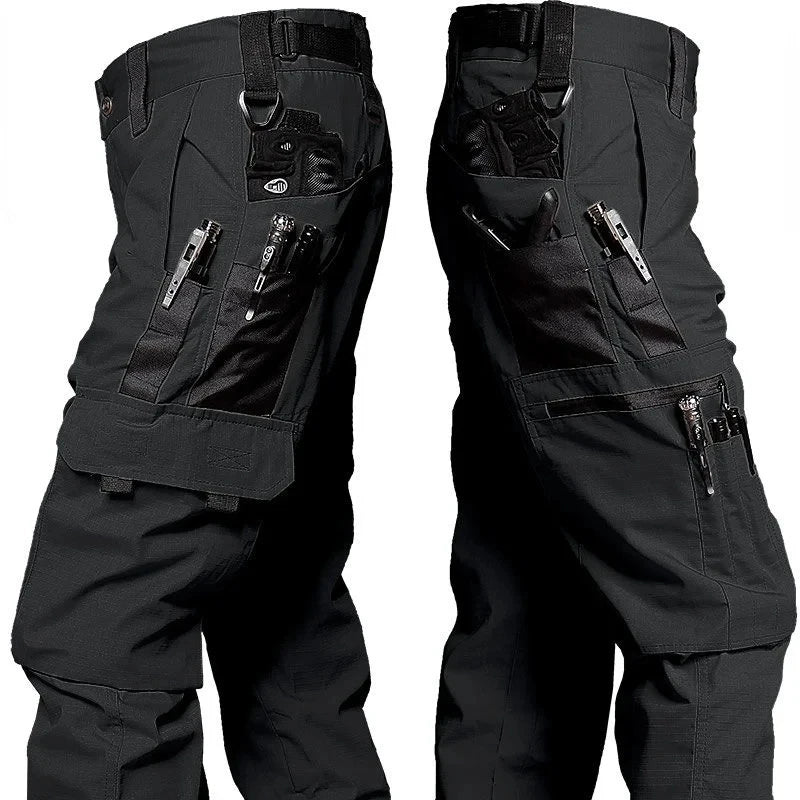 Pro Wear-Resistant Cargo Work Pants | Multi-Pocket Tactical Trousers for Outdoor & Daily Wear