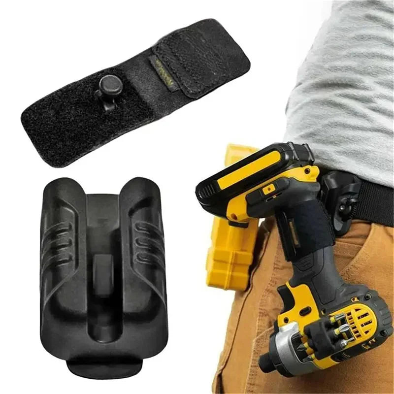 Pro Tool Holster | Multi-Function Belt Clip for Drill, Hammer & Wrench
