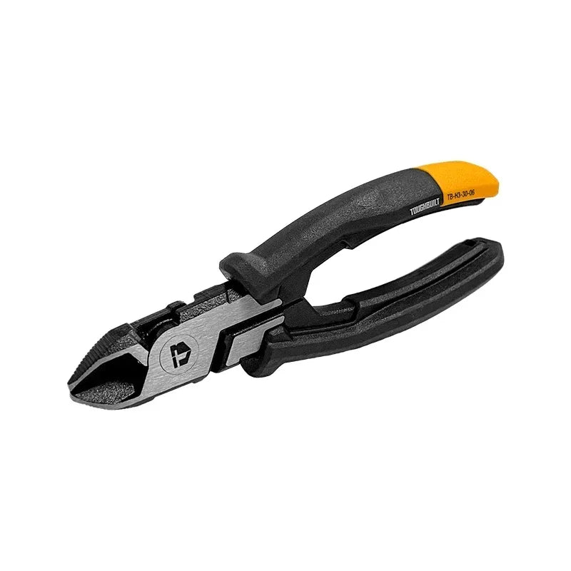 ToughBuilt 6" Diagonal Cutting Pliers | Labor-Saving General Purpose Hand Tool | TB-H3-30-06