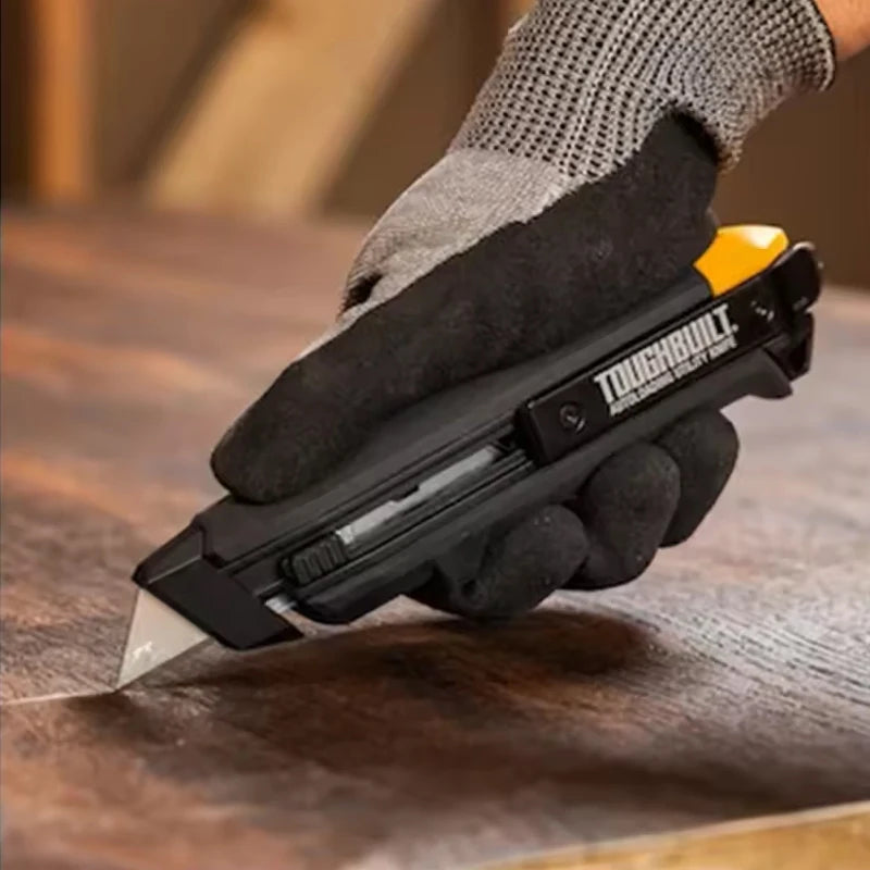 ToughBuilt Utility Knives & Replacement Blades | Auto-Load, Folding, Electrician & Scraper Models