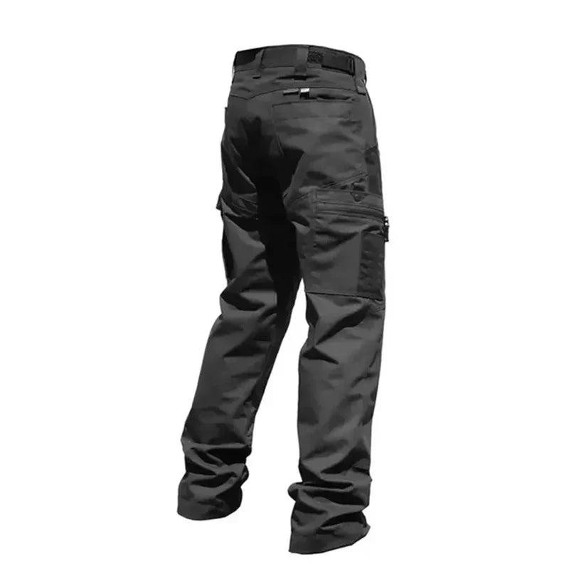 Pro Wear-Resistant Cargo Work Pants | Multi-Pocket Tactical Trousers for Outdoor & Daily Wear