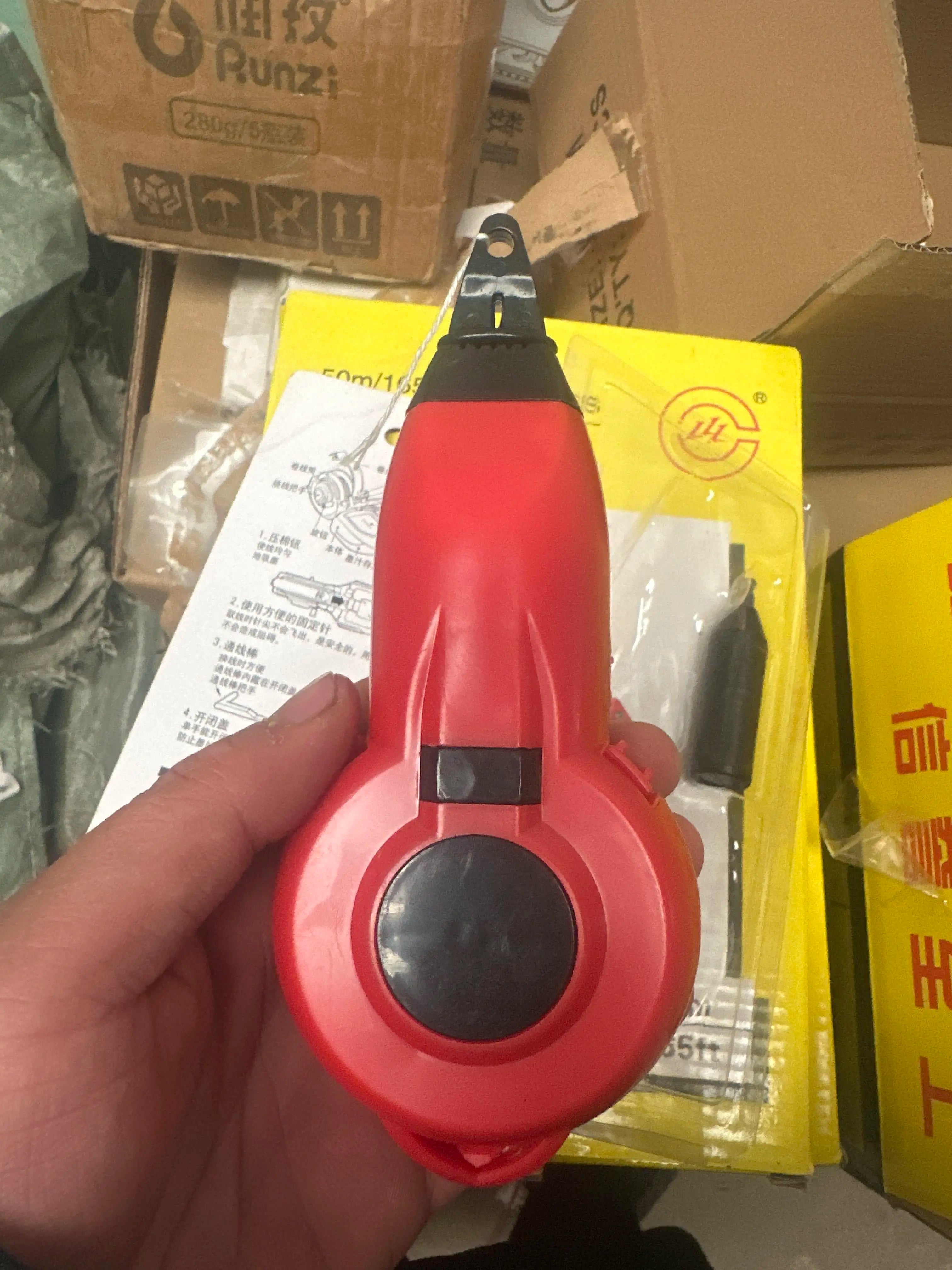 Pro Pocket Ink Line Marker | Self-Winding Carpenter Scriber with 7.5M Nylon Thread