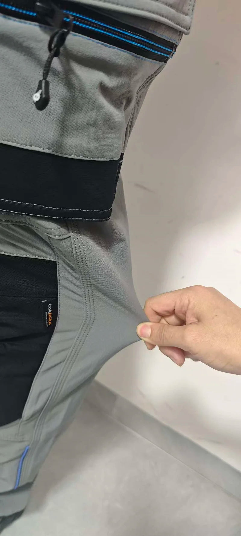 Men's Multi-Pocket Mechanic Work Pants | Wear-Resistant Cargo Trousers with Optional Kneepads — S to 3XL