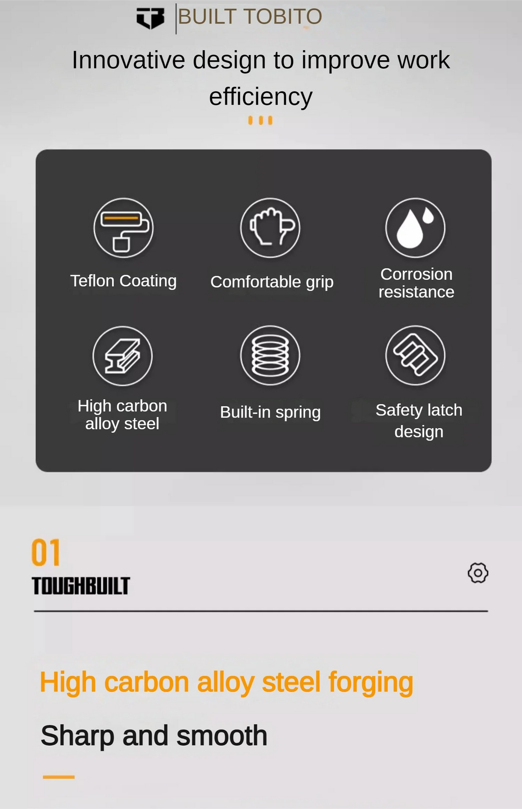 ToughBuilt Aviation Snips | Carbon Steel Cut Shears — Left, Right, Straight & Offset Long