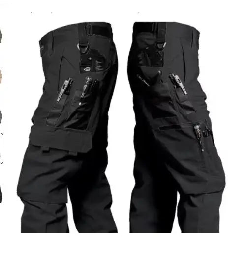 Pro Wear-Resistant Cargo Work Pants | Multi-Pocket Tactical Trousers for Outdoor & Daily Wear