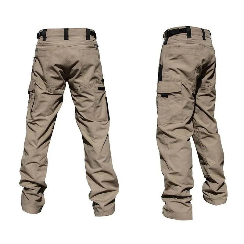 Pro Wear-Resistant Cargo Work Pants | Multi-Pocket Tactical Trousers for Outdoor & Daily Wear
