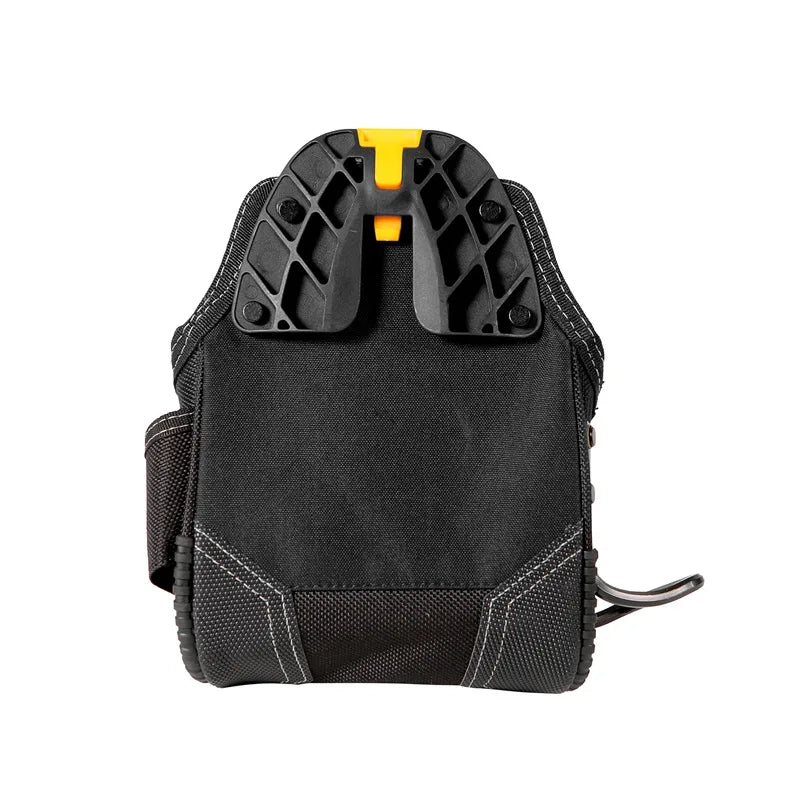TOOLSTACK compact utility tool pouch with quick-clip belt hook