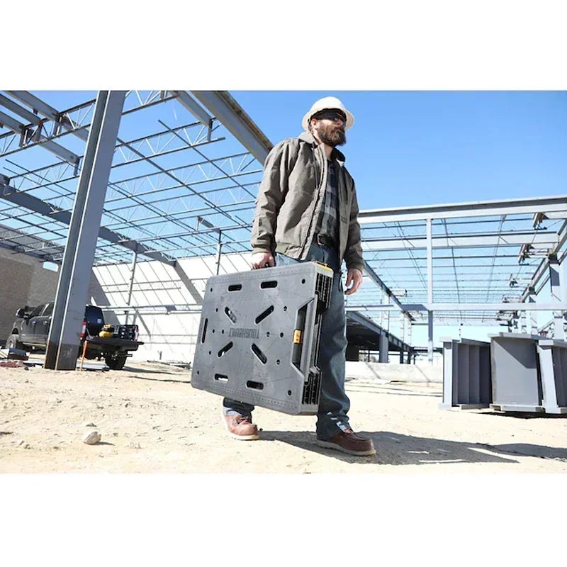 ToughBuilt QuickSet Work Bench | Portable Folding Job Site Table with 1,000 lb Capacity