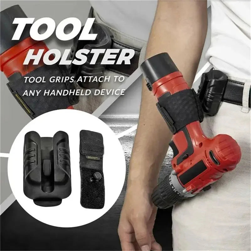 Pro Tool Holster | Multi-Function Belt Clip for Drill, Hammer & Wrench