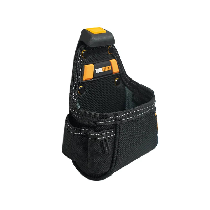 TOOLSTACK compact utility tool pouch with quick-clip belt hook