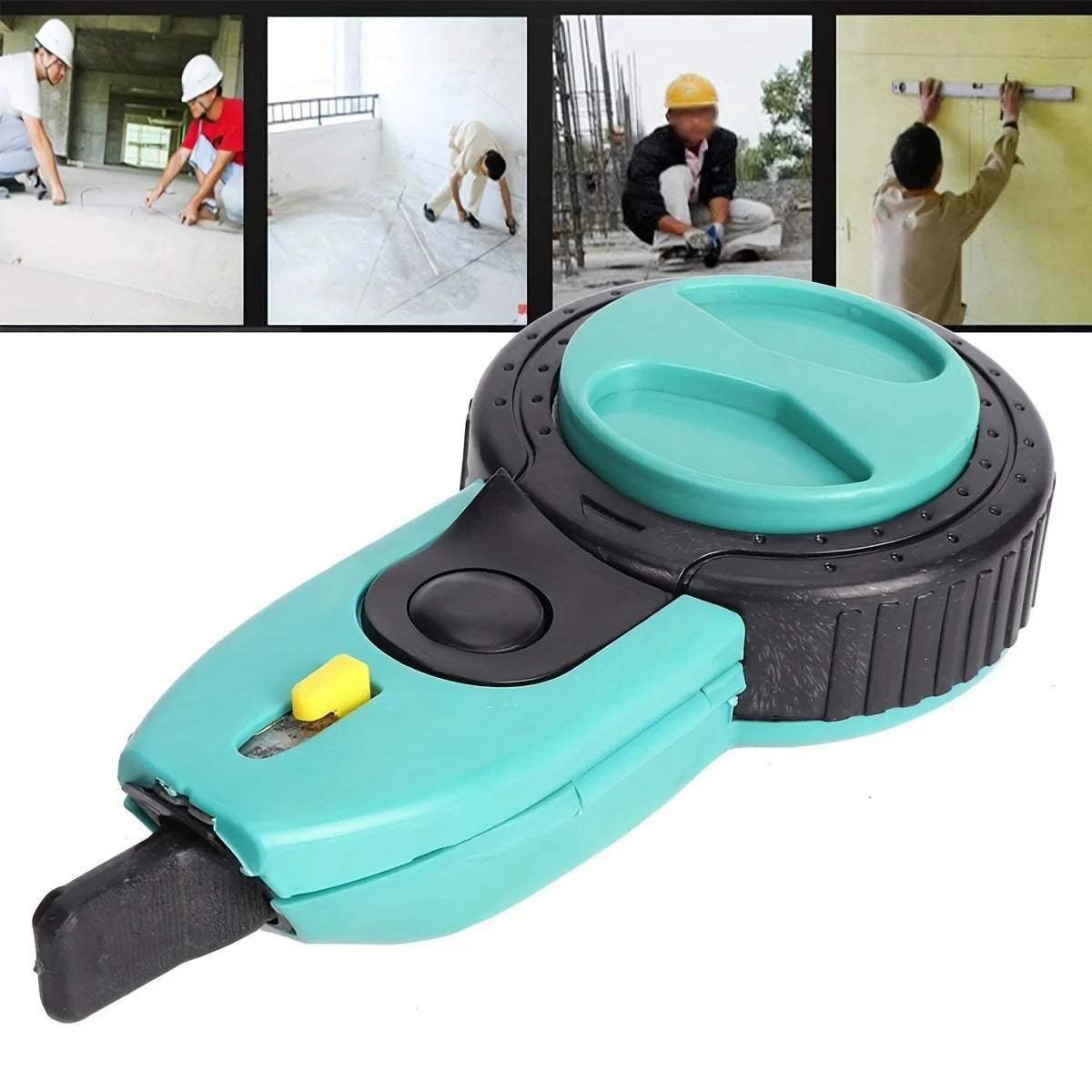 Pro Carpenter Chalk Line | Automatic Ink Marker for Woodworking & Construction