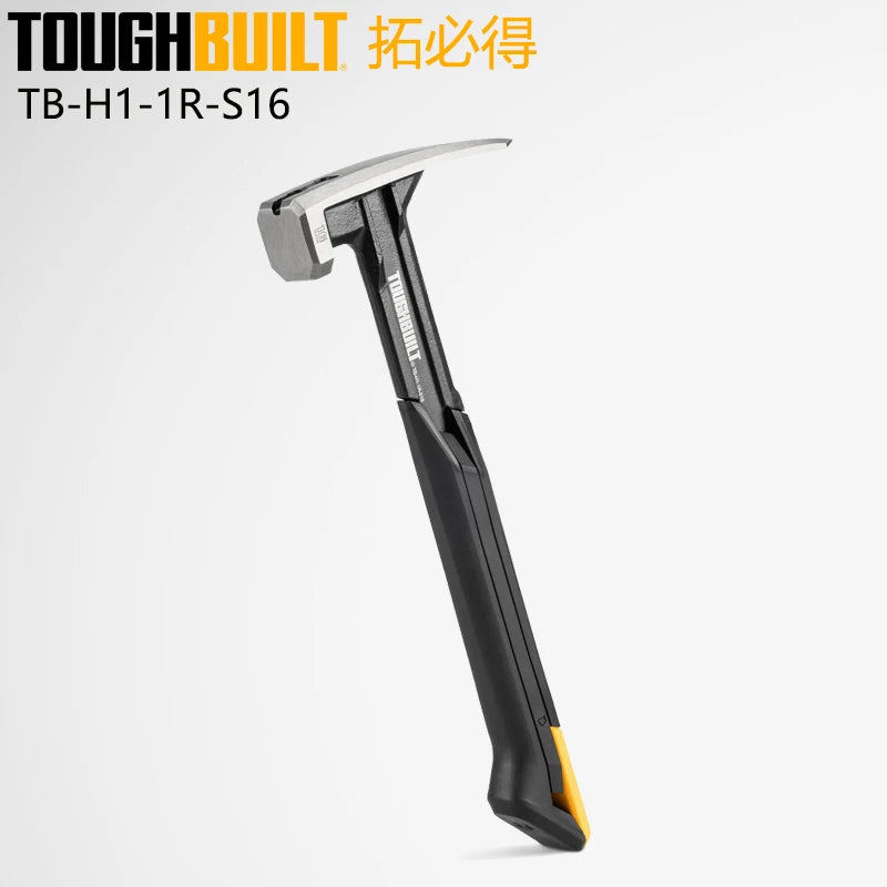 ToughBuilt Steel Rip Hammer | Titanium Steel Claw Hammer with Magnetic Nail Starter — 16 oz & 18 oz
