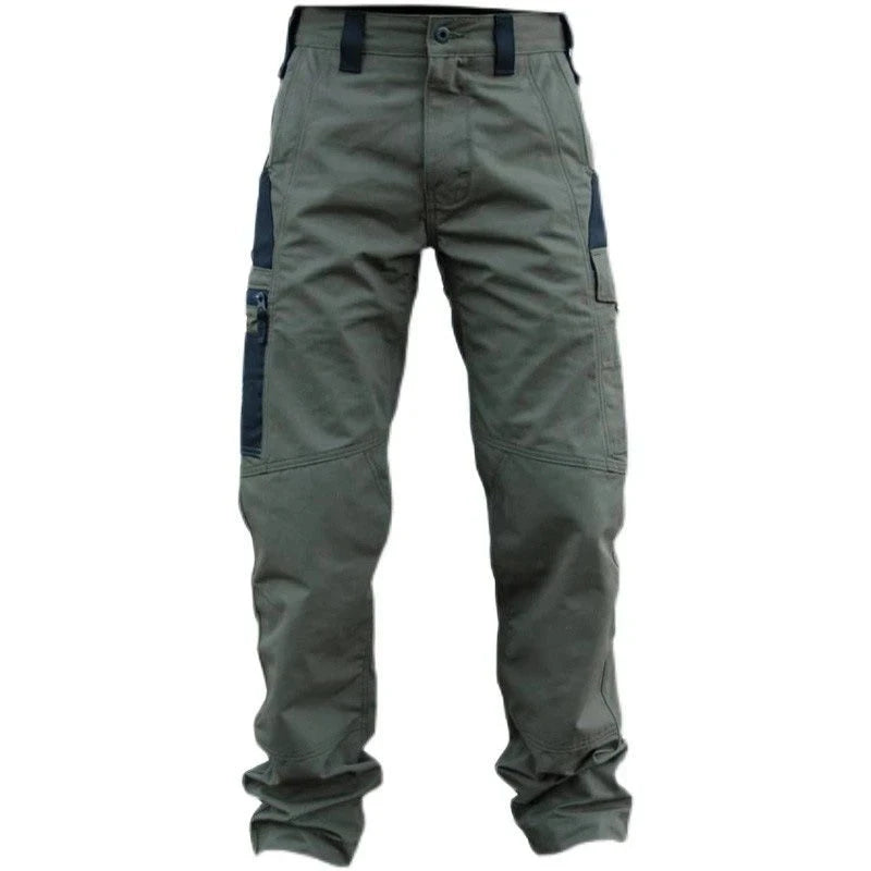 Pro Wear-Resistant Cargo Work Pants | Multi-Pocket Tactical Trousers for Outdoor & Daily Wear