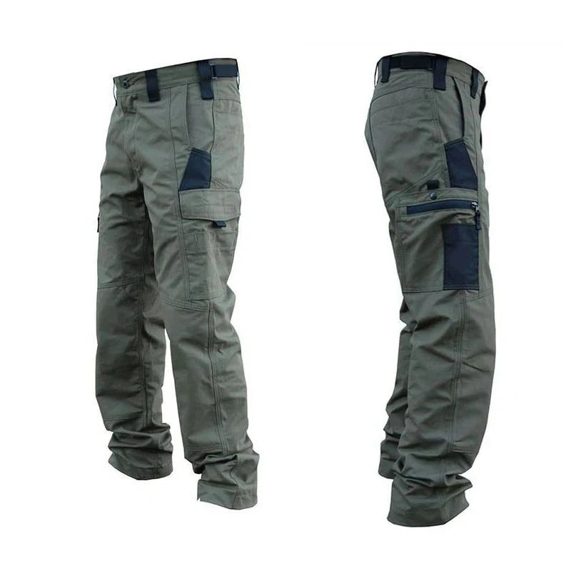 Pro Wear-Resistant Cargo Work Pants | Multi-Pocket Tactical Trousers for Outdoor & Daily Wear