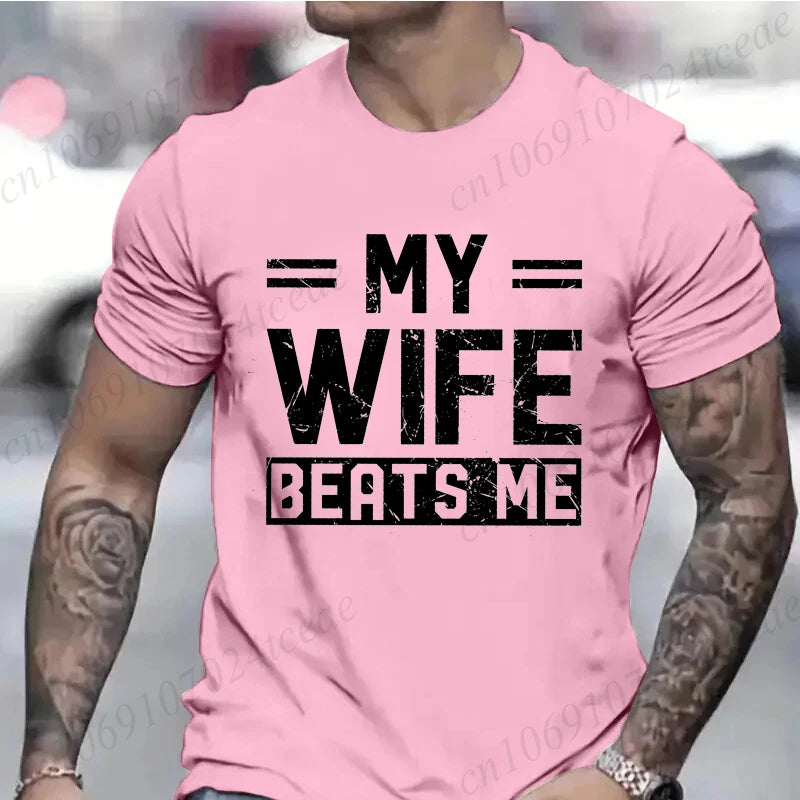 Men's Funny Husband Graphic T-Shirt | Short Sleeve Cotton Novelty Tee — S to 5XL
