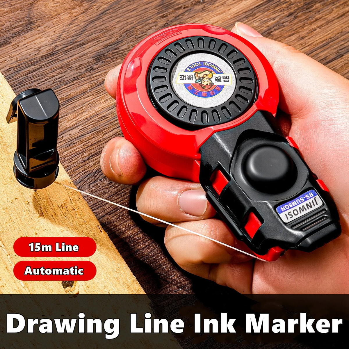Marking Ink Layout Pro Carpenter Ink Marker Chalk Line Manual Woodworking Layout Tool Type ...