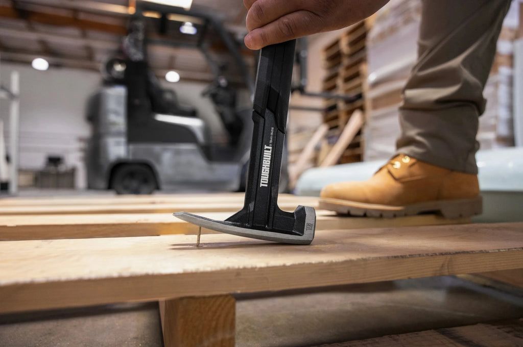 ToughBuilt Steel Rip Hammer | Titanium Steel Claw Hammer with Magnetic Nail Starter — 16 oz & 18 oz