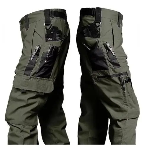 Pro Safari Cargo Work Pants | Multi-Pocket Tactical Trousers for Outdoor & Everyday Work