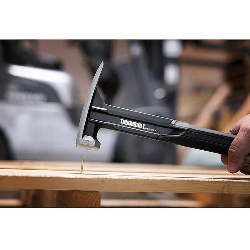 ToughBuilt Steel Rip Hammer | Titanium Steel Claw Hammer with Magnetic Nail Starter — 16 oz & 18 oz