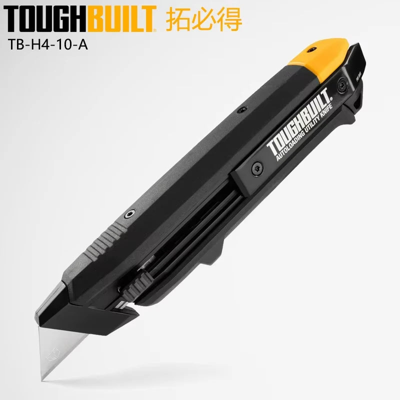 ToughBuilt Utility Knives & Replacement Blades | Auto-Load, Folding, Electrician & Scraper Models