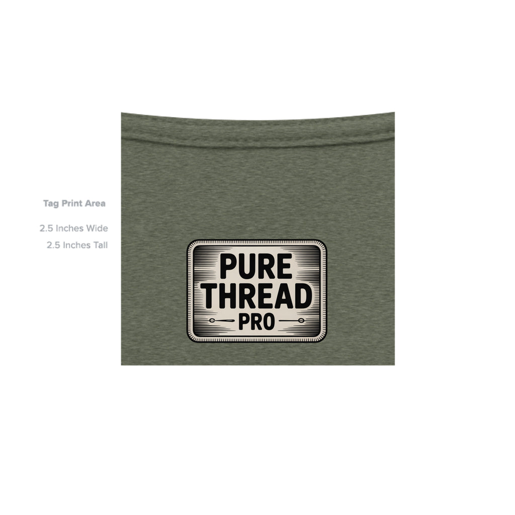 HEATHER MILITARY GREEN - G500 - INSIDE_TAG_LINE